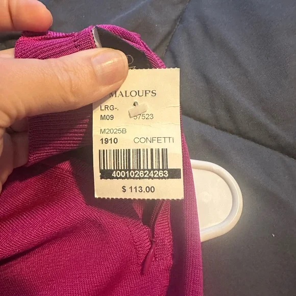 NWT Ming Wang Sleeveless Mockneck Top - Picture 6 of 6